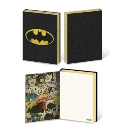 Batman - Bat Symbol - PVC Embellished A5 Premium Journal