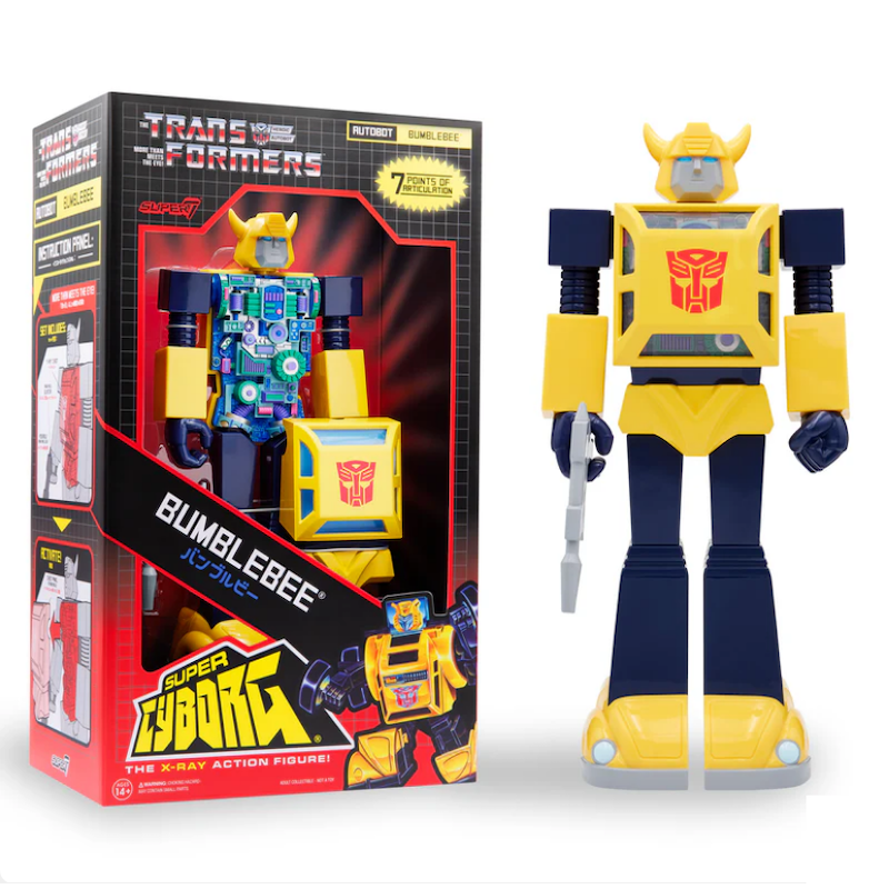 Super 7 - Transformers Super Cyborg: Bumblebee (G1 Full Color)