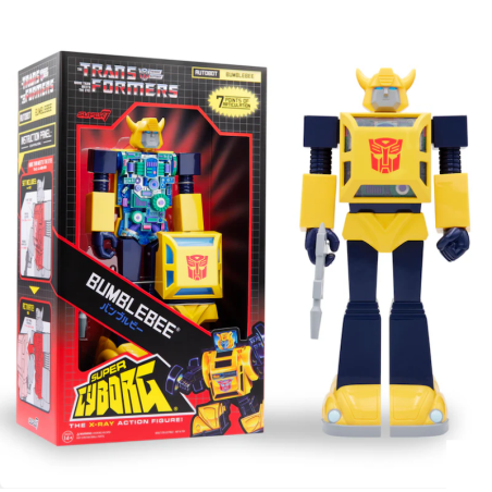 Super 7 - Transformers Super Cyborg: Bumblebee (G1 Full Color)