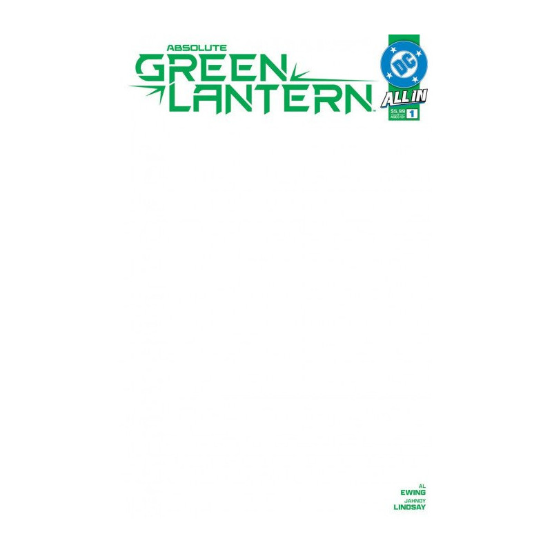 Absolute Green Lantern Issue  1i Variant