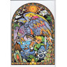 Legend of Zelda - Stained Glass A5 Notebook