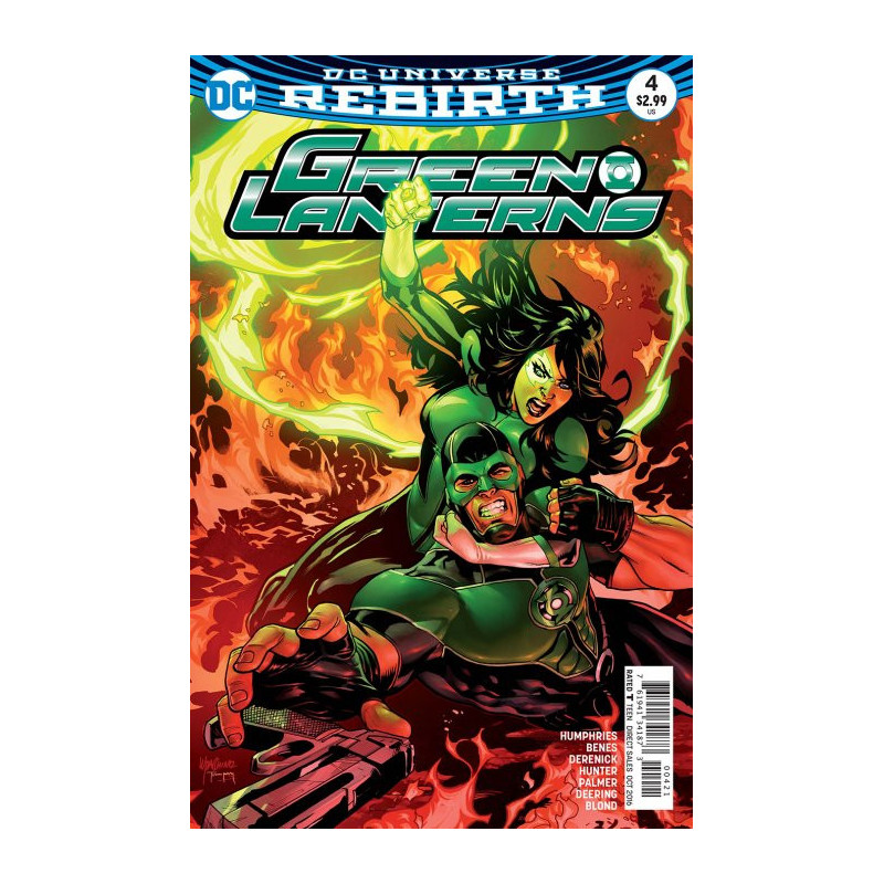 Green Lanterns  Issue  4b Variant