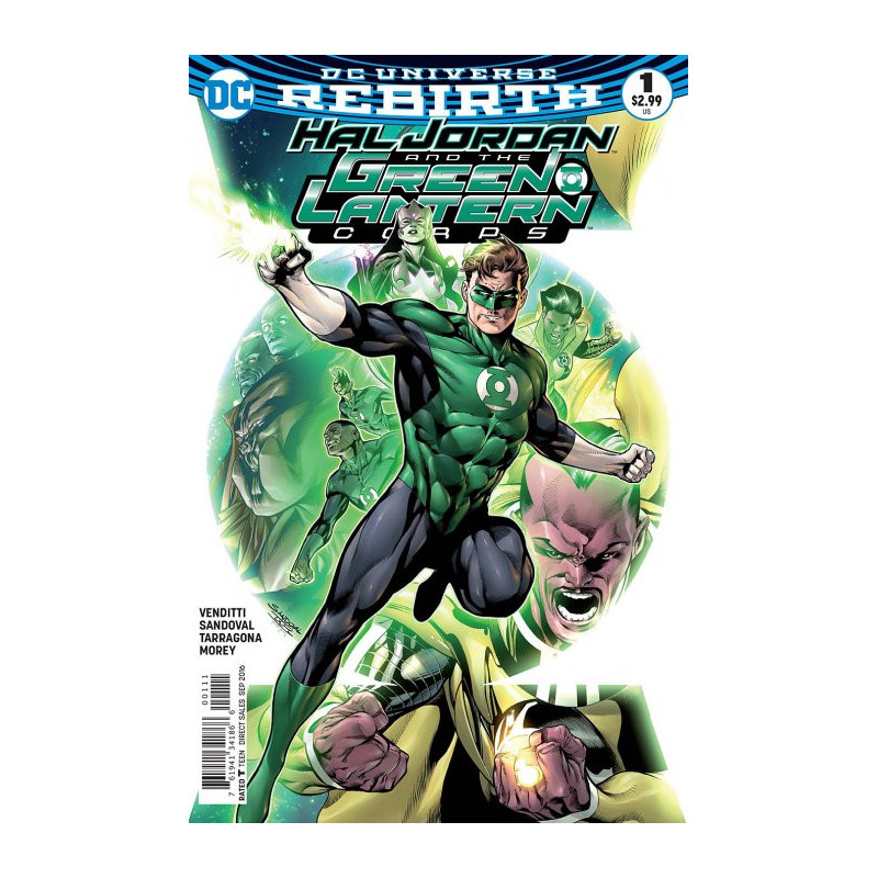 Hal Jordan and the Green Lantern Corps  Issue  1