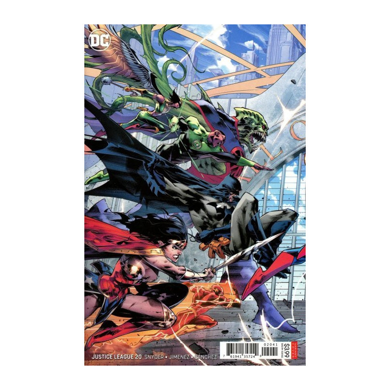Justice League Vol. 4 Issue 20d Variant