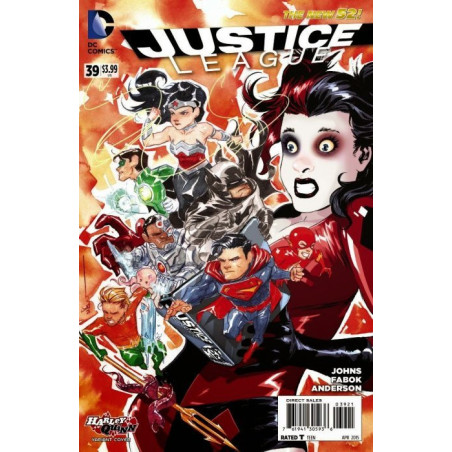 Justice League Vol. 2 Issue 39b Variant