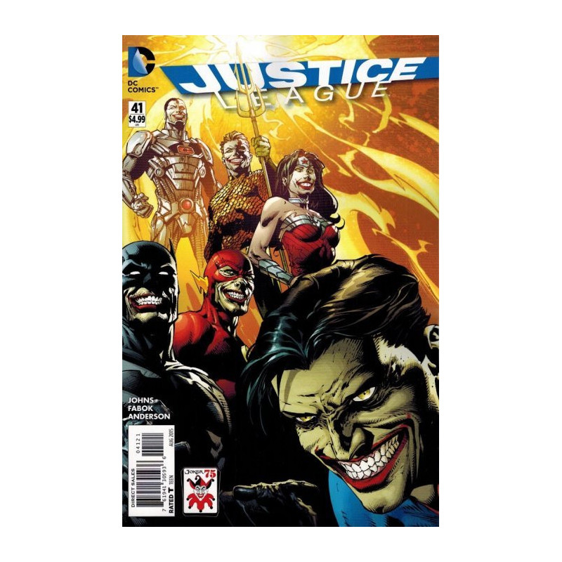 Justice League Vol. 2 Issue 41b Variant