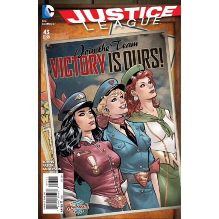 Justice League Vol. 2 Issue 43b Variant