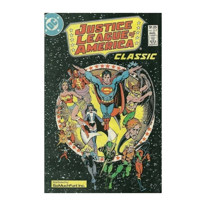 Justice League of America Vol. 1 Issue 217-2nd print Variant