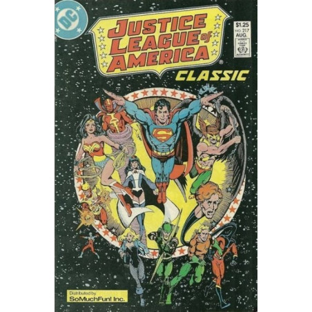 Justice League of America Vol. 1 Issue 217-2nd print Variant