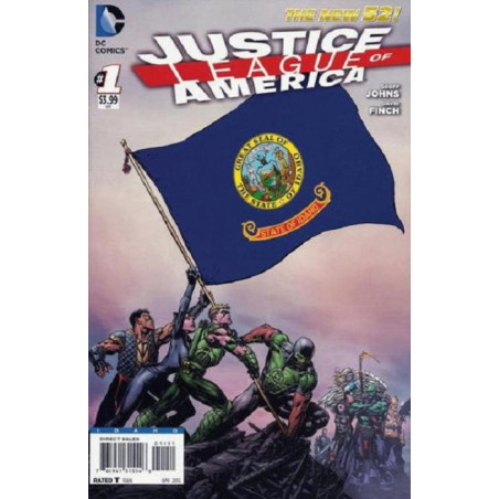 Justice League of America Vol. 3 Issue  1ID Variant