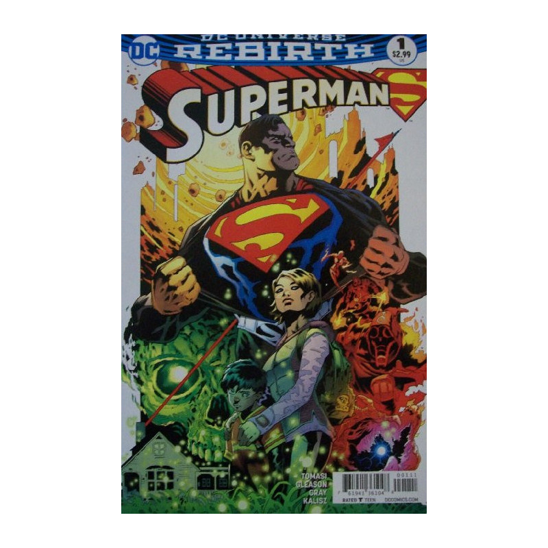 Superman Vol. 4 Issue  1c