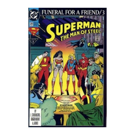 Superman: The Man of Steel  Issue  20