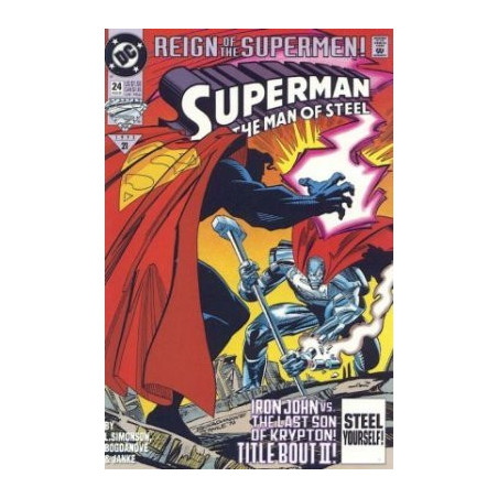 Superman: The Man of Steel  Issue  24