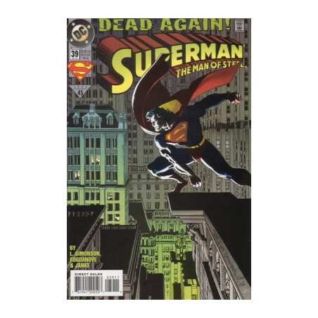 Superman: The Man of Steel  Issue  39