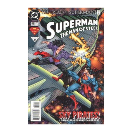 Superman: The Man of Steel  Issue  51