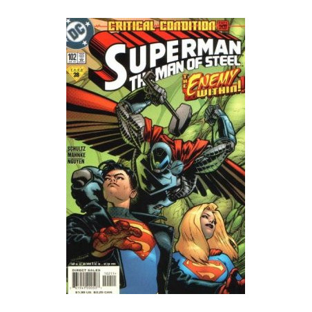 Superman: The Man of Steel  Issue 102