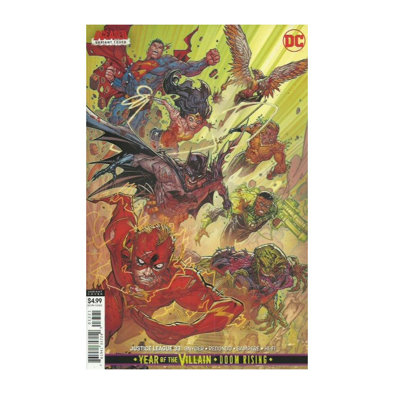 Justice League Vol. 4 Issue 33b Variant