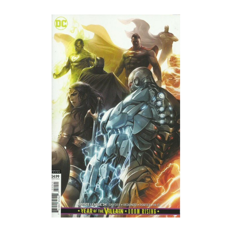 Justice League Vol. 4 Issue 34b Variant