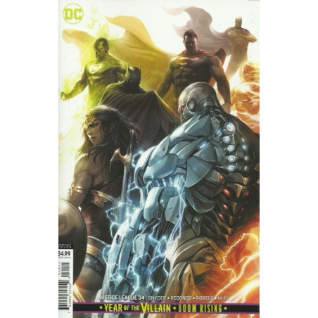 Justice League Vol. 4 Issue 34b Variant