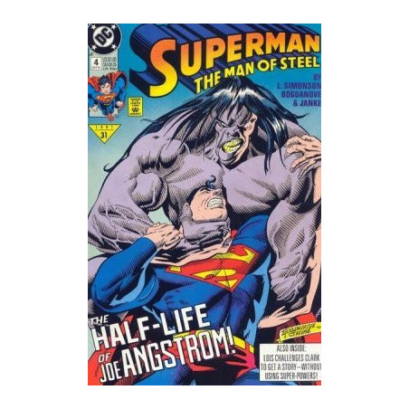 Superman: The Man of Steel  Issue   4