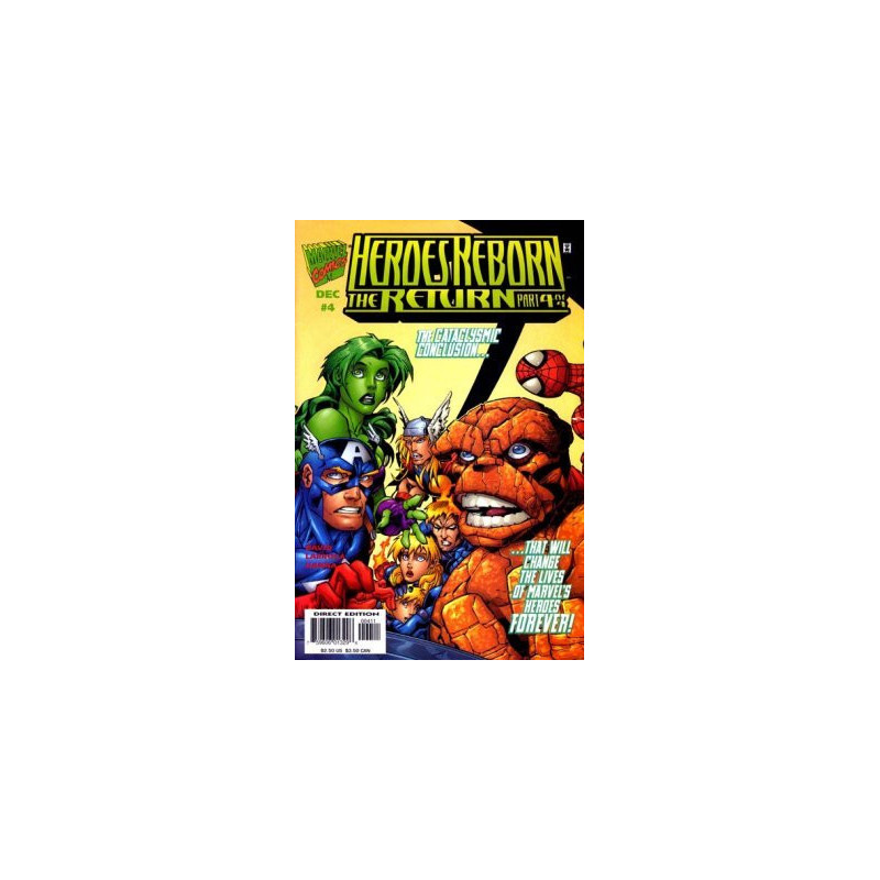 Heroes Reborn: The Return Mini Issue 4b Variant