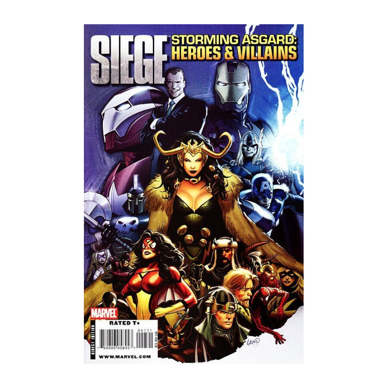 Siege: Storming Asgard  - Heroes and Villains One-Shot Issue 1b Variant