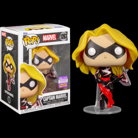 Funko Pop! Marvel 1263: Captain Marvel Summer Convention Exclusive