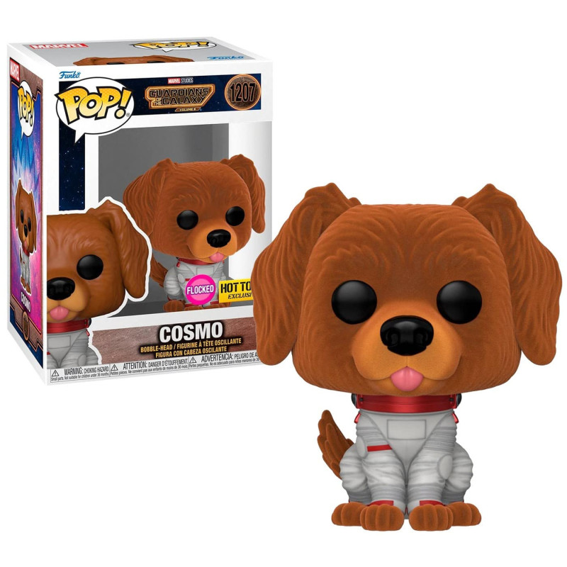 Funko Pop! Marvel 1207: Guardians of the Galaxy - Cosmo (Flocked) Limited Edition