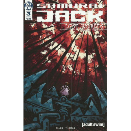 Samurai Jack: Lost Worlds Mini Issue 3b Variant