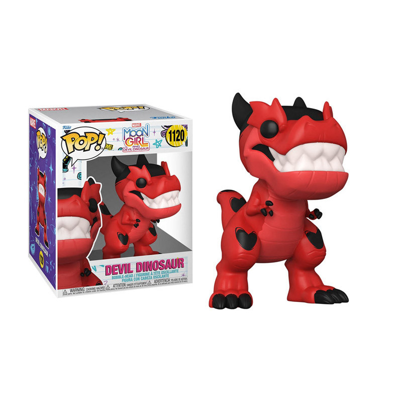 Funko Pop! Marvel 1120: Moon Girl and Devil Dinosaur - Devil Dinosaur 6 inch Limited Edition
