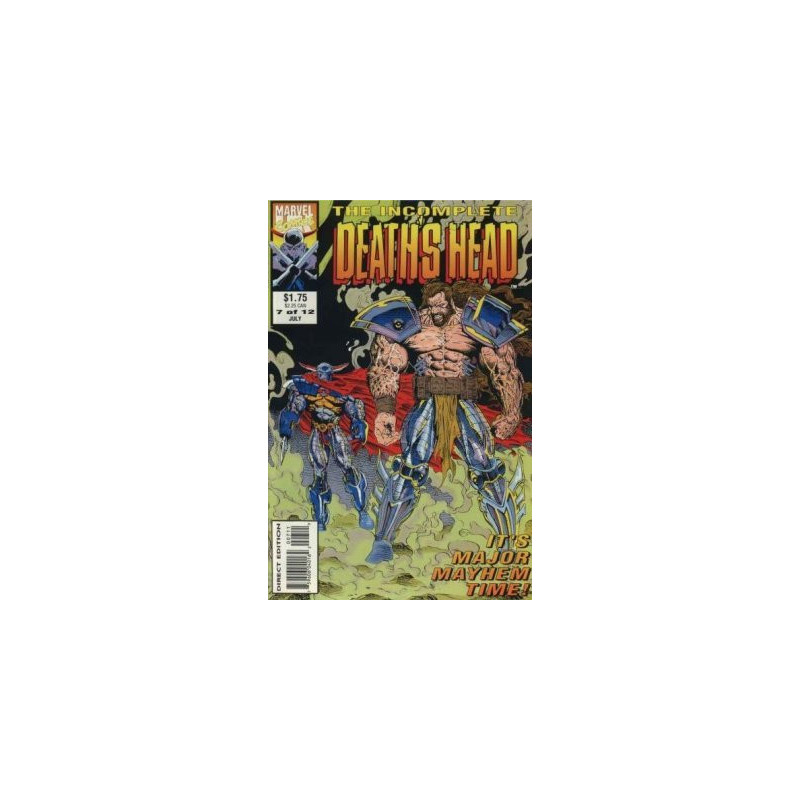 Incomplete Death's Head  Issue 7