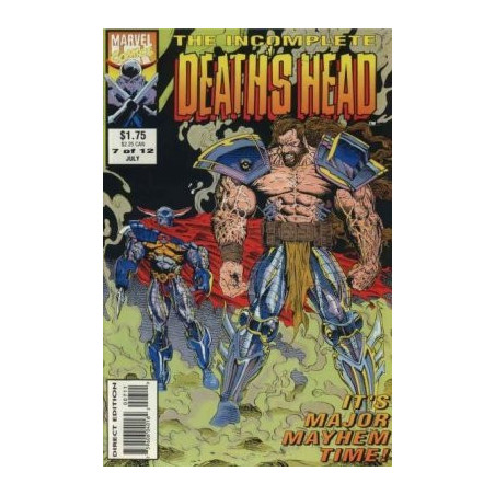 Incomplete Death's Head  Issue 7