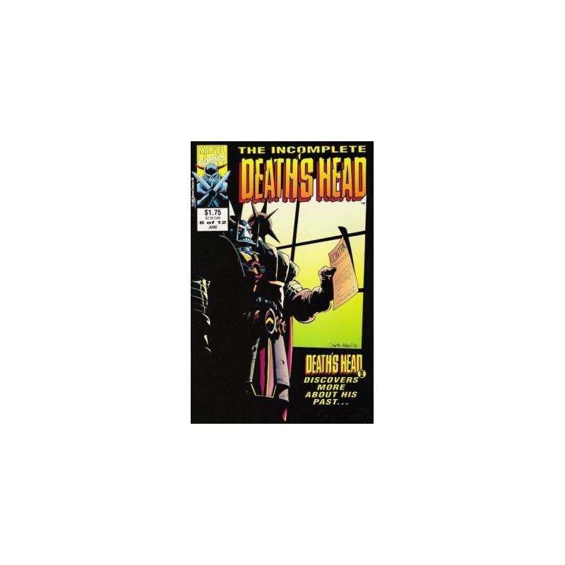 Incomplete Death's Head  Issue 6