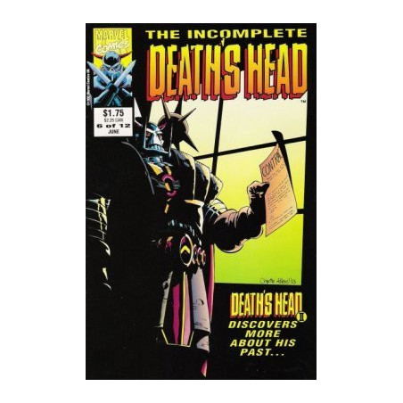 Incomplete Death's Head  Issue 6