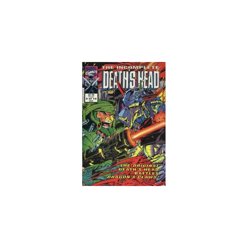 Incomplete Death's Head  Issue 3