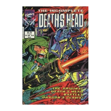 Incomplete Death's Head  Issue 3
