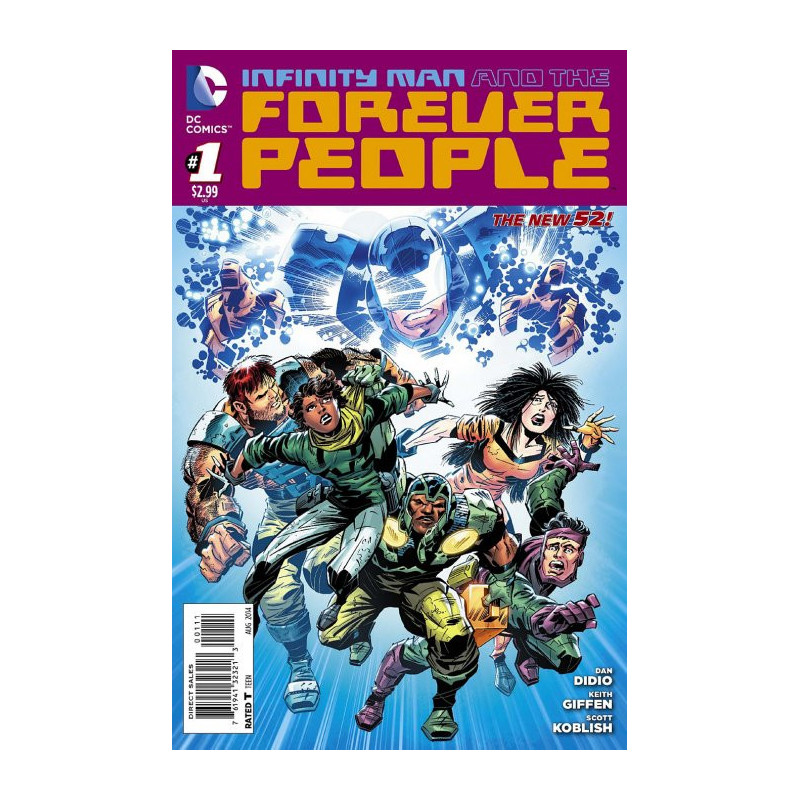Infinity Man and the Forever People  Issue 1