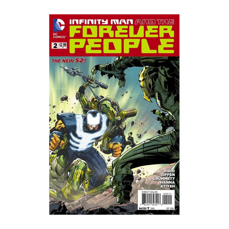 Infinity Man and the Forever People  Issue 2