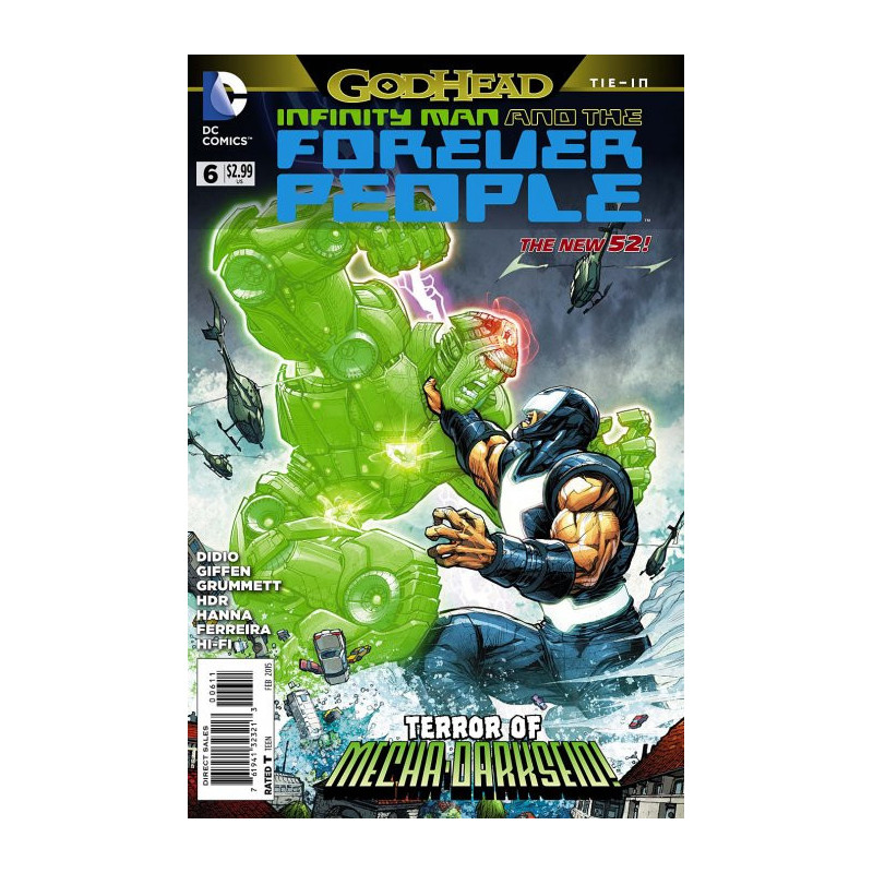 Infinity Man and the Forever People  Issue 6