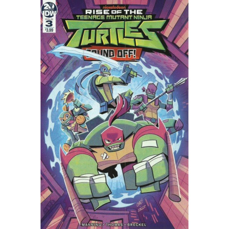Rise of the Teenage Mutant Ninja Turtles: Sound Off Mini Issue 3