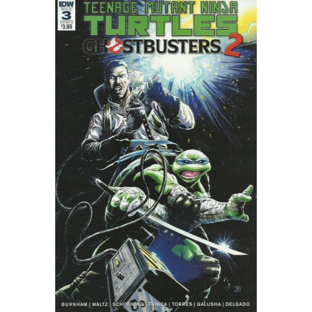 Teenage Mutant Ninja Turtles / Ghostbusters II Vol. 2 Issue 3b Variant