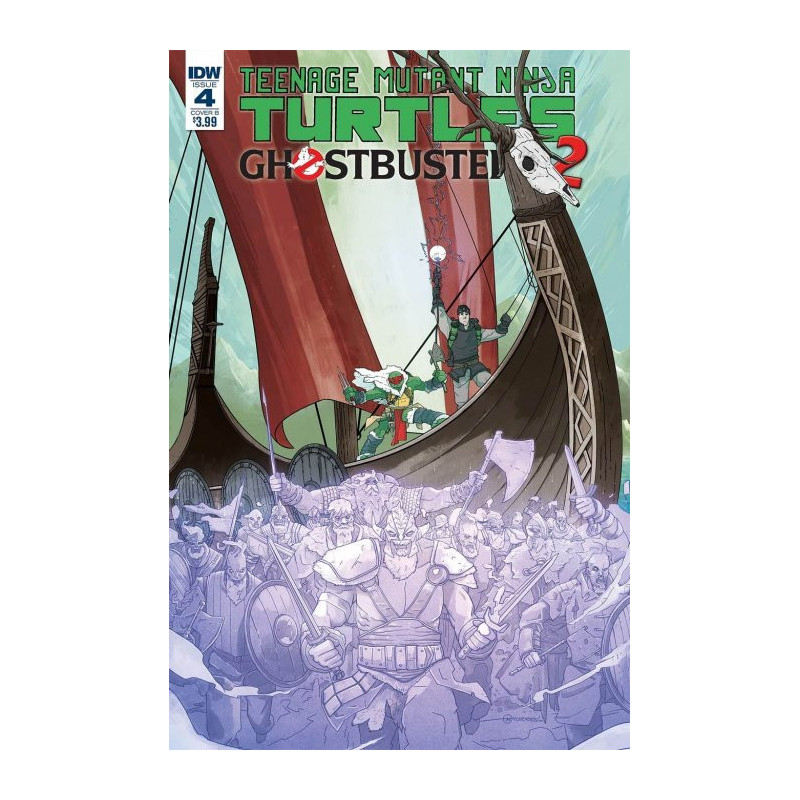 Teenage Mutant Ninja Turtles / Ghostbusters II Vol. 2 Issue 4b Variant