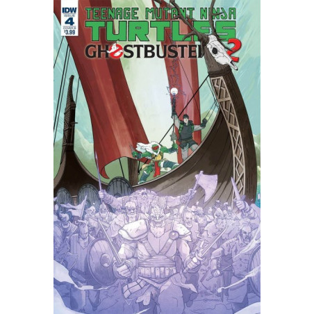 Teenage Mutant Ninja Turtles / Ghostbusters II Vol. 2 Issue 4b Variant