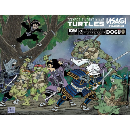 Teenage Mutant Ninja Turtles / Usagi Yojimbo: WhereWhen  Issue 2
