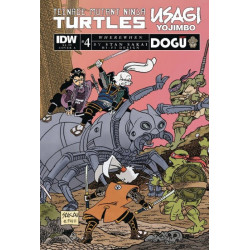Teenage Mutant Ninja Turtles / Usagi Yojimbo: WhereWhen  Issue 4
