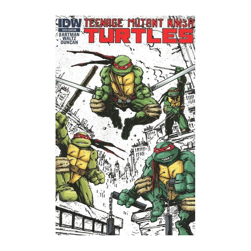 Teenage Mutant Ninja Turtles Vol. 6 Issue ashcan-a