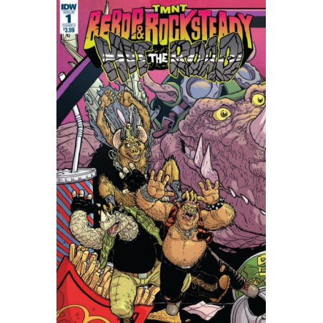 Teenage Mutant Ninja Turtles: Bebop & Rocksteady - Hit the Road  Issue 1