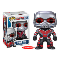 Funko Pop! Marvel  135: Captain America Civil War - Ant-Man 6 inch Limited Edition