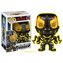 Funko Pop! Marvel   86: Ant-Man - Yellow Jacket GITD Limited Edition