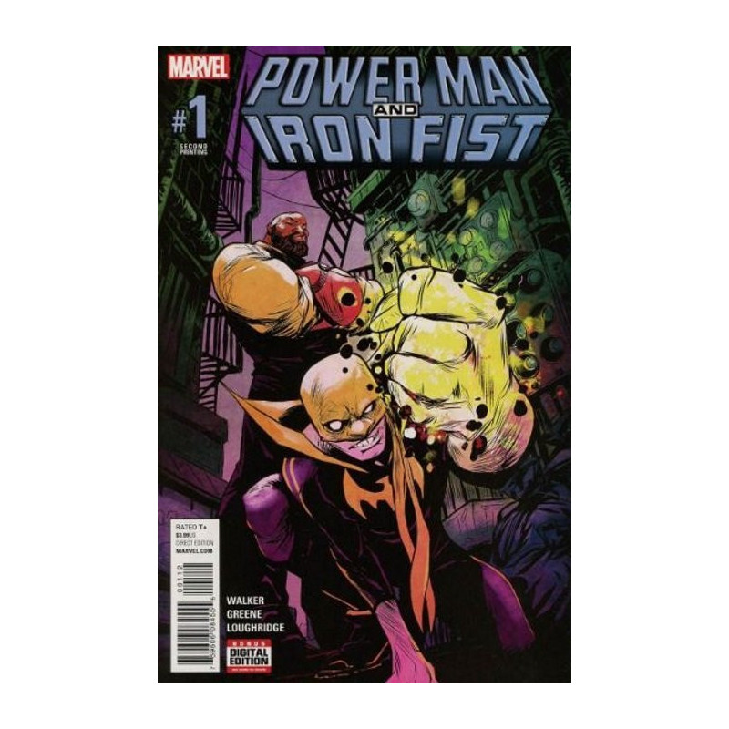 Power Man and Iron Fist Vol. 3 Issue  1-2nd print